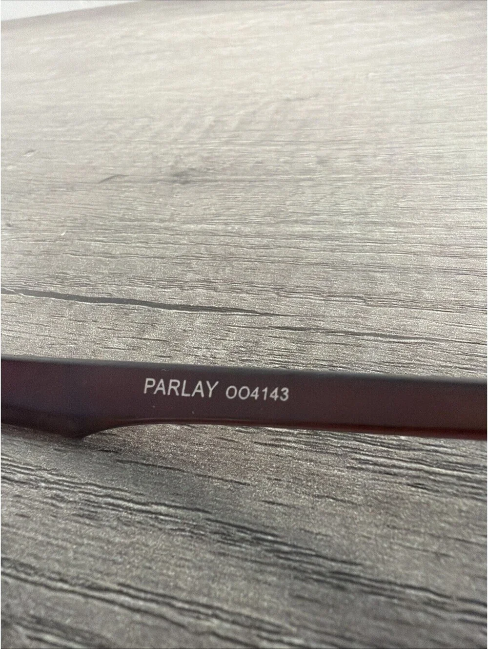 Oakley Parlay Matte Black FRAMES ONLY OO4143-0158 Silver Icons